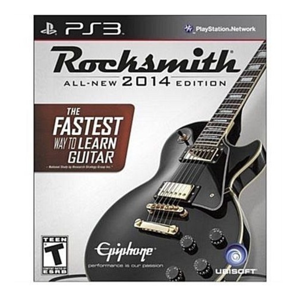 Rocksmith 2014 Edition Playstation 3 PS3 Complete Game Only (Cable Not Included)